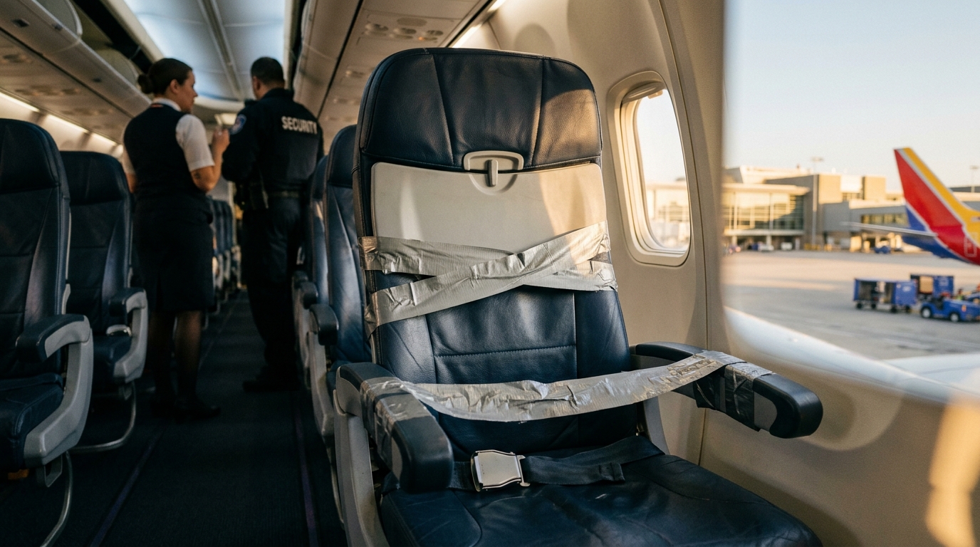 Disruptive Passenger Duct-Taped, Flight Diverted to BWI Airport