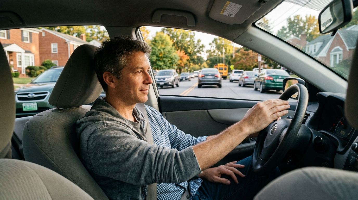 Navigating the DMV: Local Traffic Reporter Tackles Teen Driver Training with His Son
