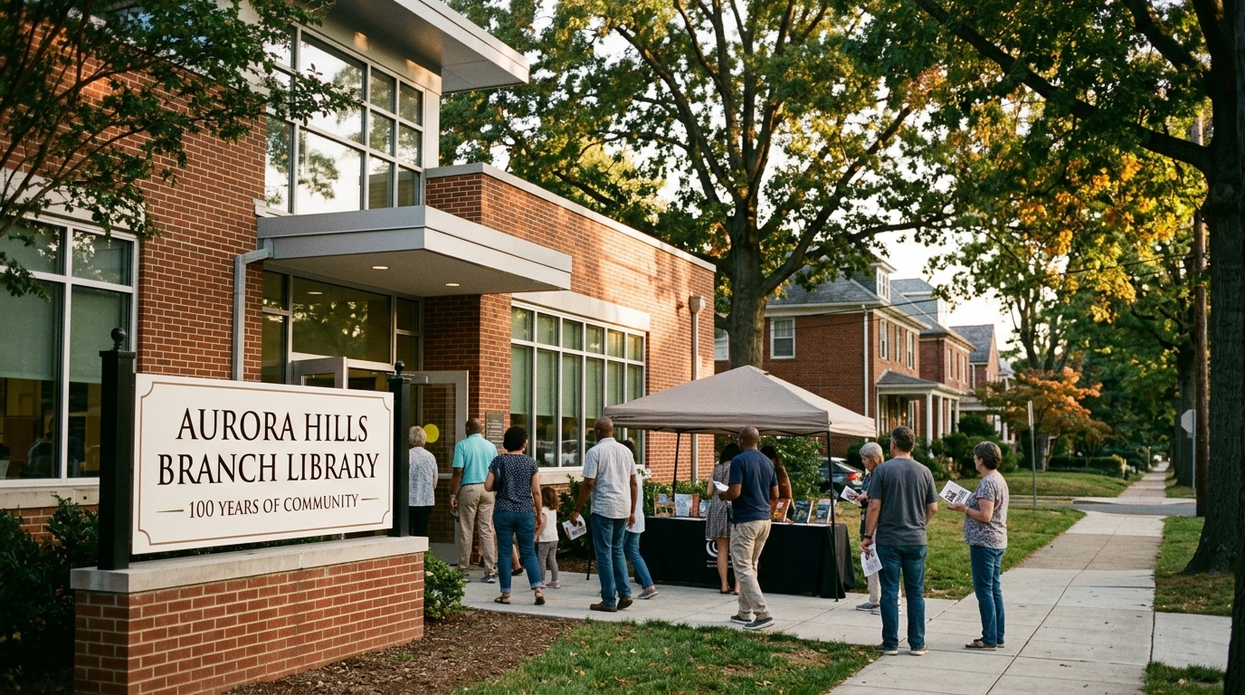 Aurora Hills Library Marks a Century of Community and Knowledge in Arlington