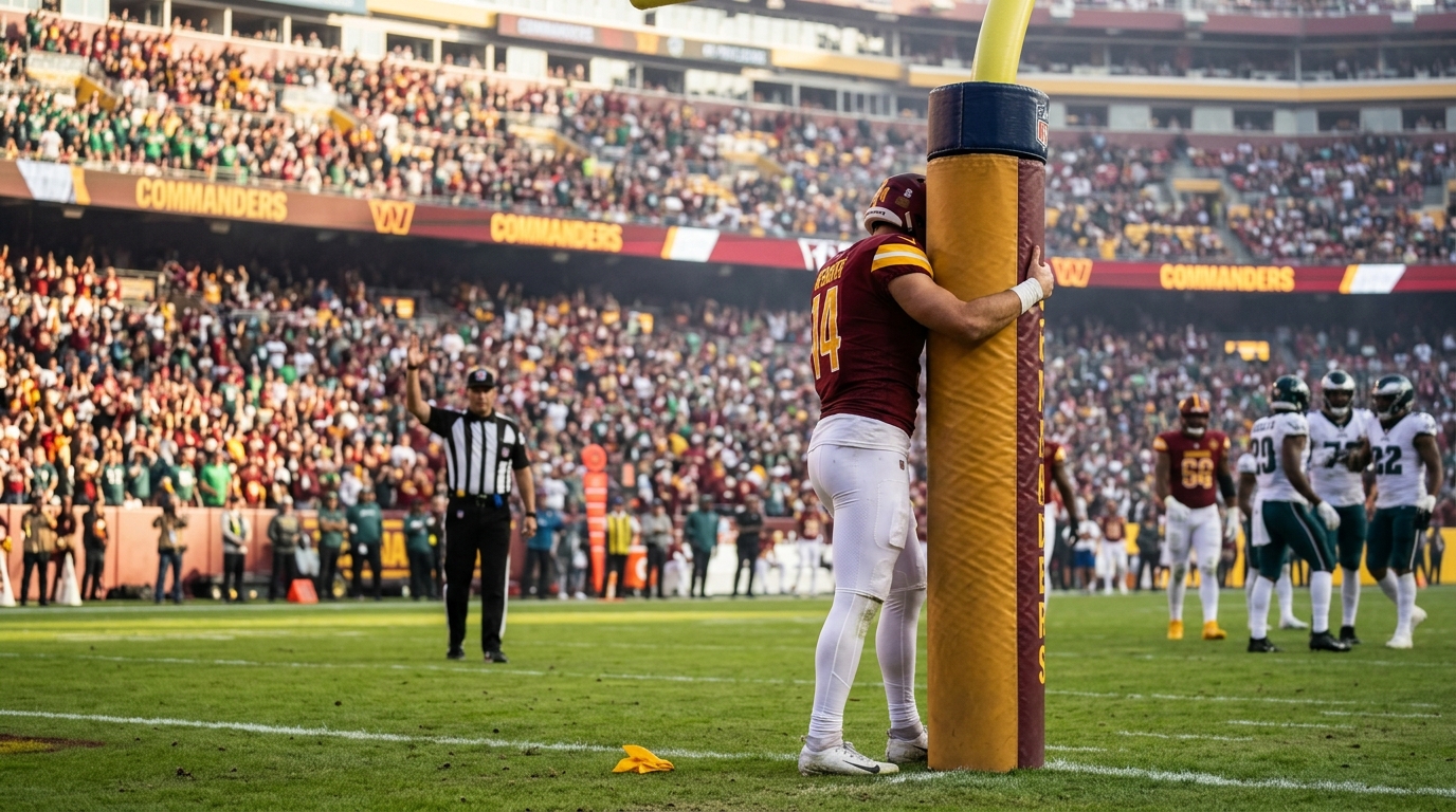 Stefon Diggs' Goalpost Embrace Costs Commanders in Eagles Loss