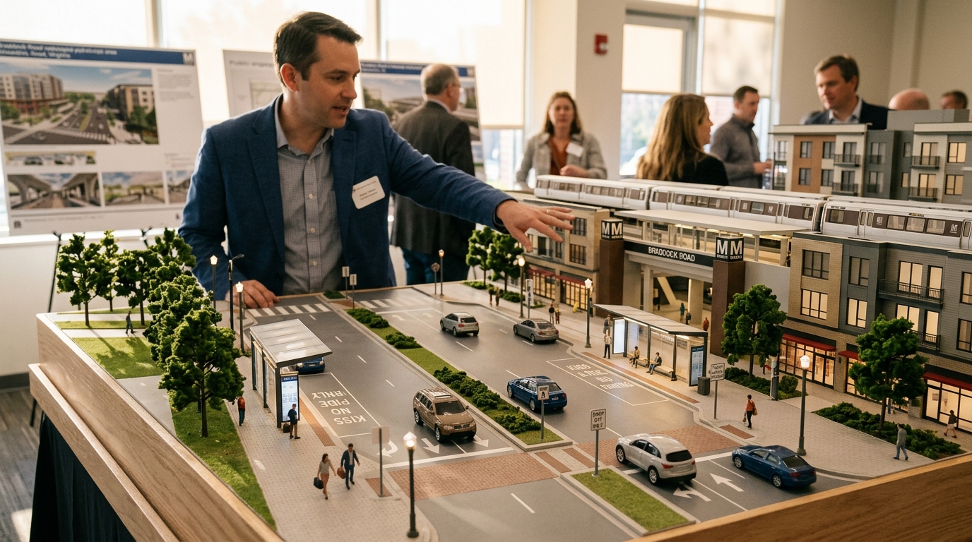 Braddock Road Metro Kiss-and-Ride Overhaul Heads to Public Hearing in Alexandria