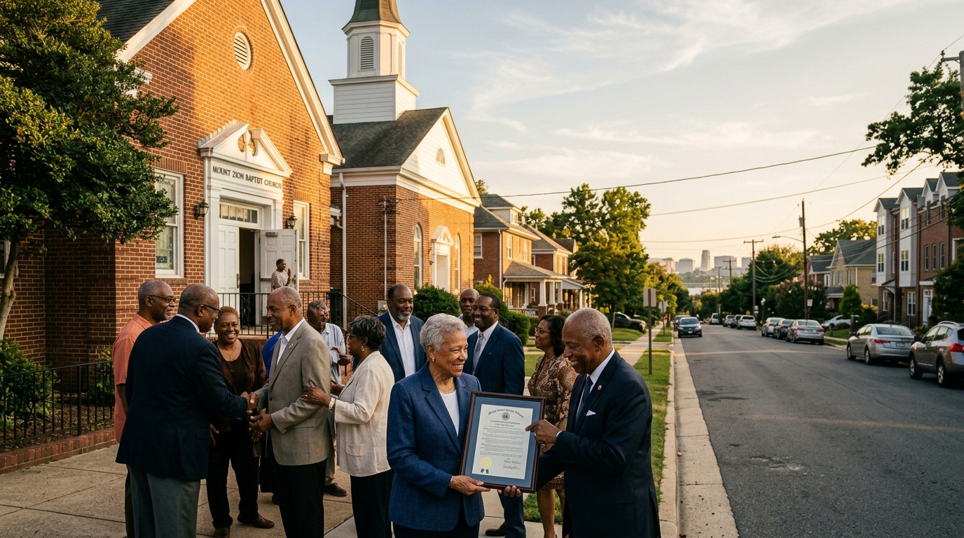 Mount Zion Baptist Church Marks 160 Years in Arlington's Historic Green Valley