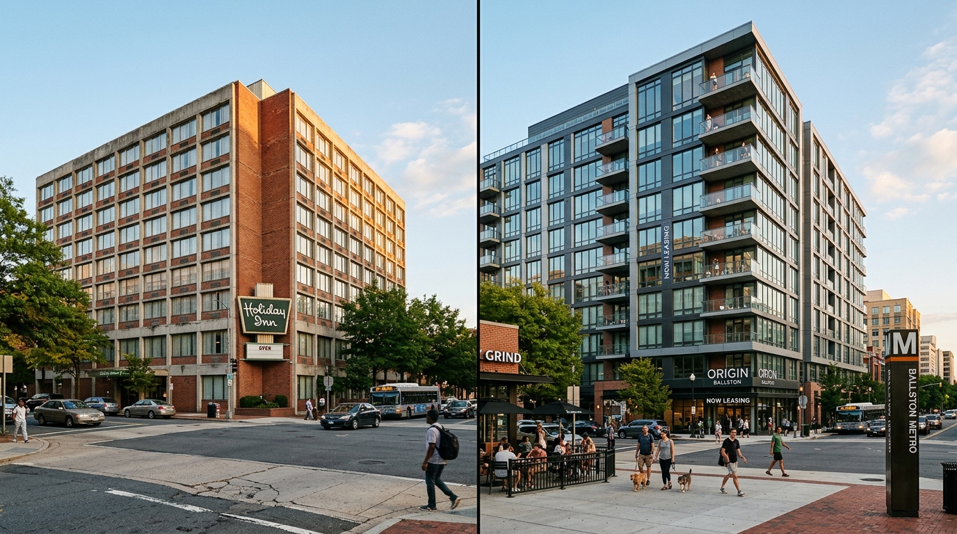 Ballston's Holiday Inn Closes Doors, Paving Way for 504 New Apartments