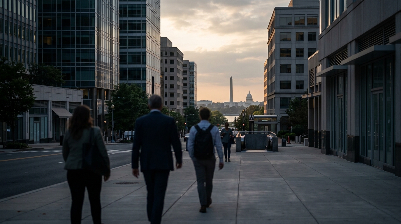 Arlington and D.C. Face Nation's Steepest Employment Drop, Losing 4.5% of Jobs