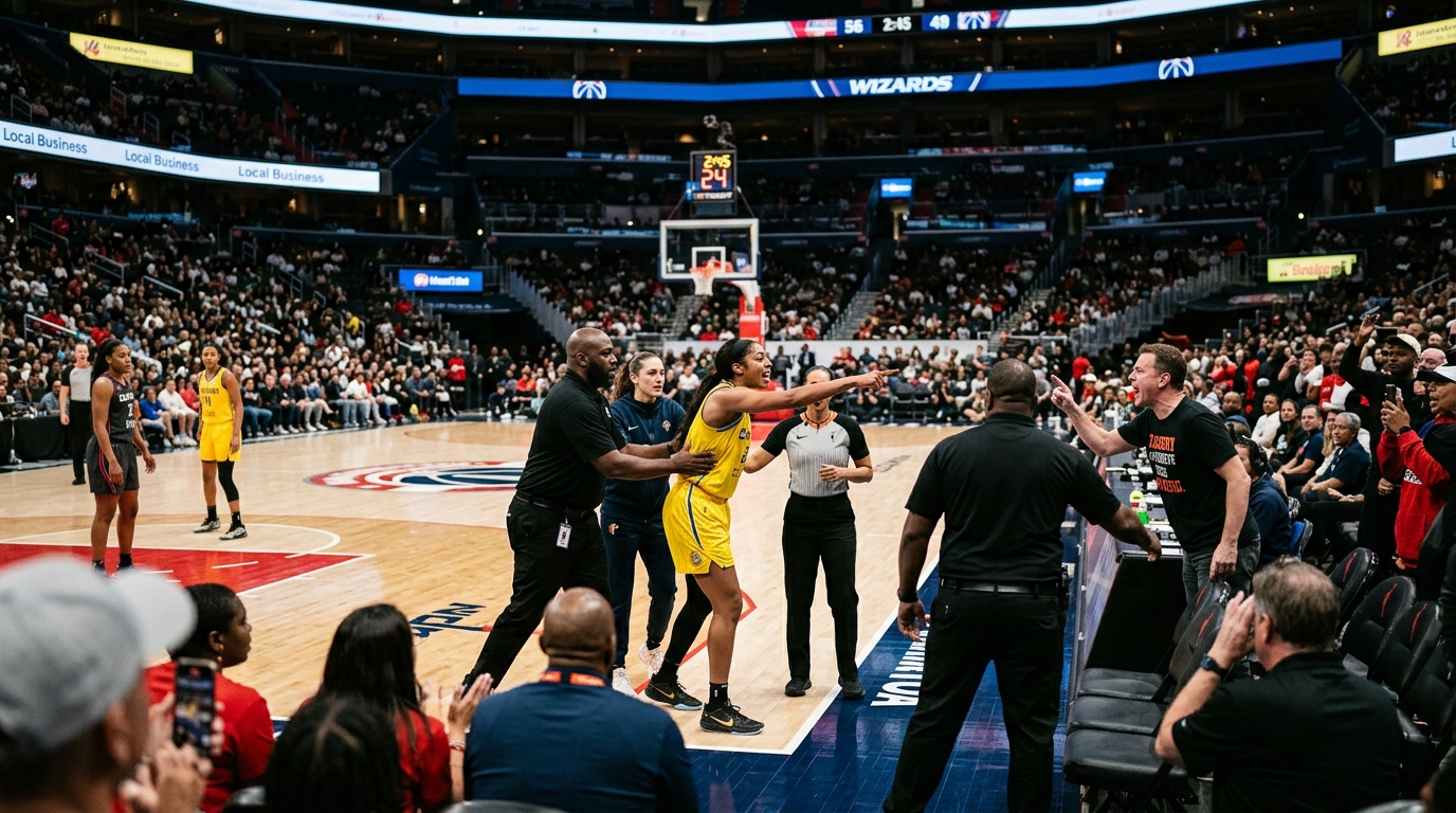 Natasha Cloud Confronts Enes Kanter Freedom at WNBA Game, Sparking Debate Among DMV Fans