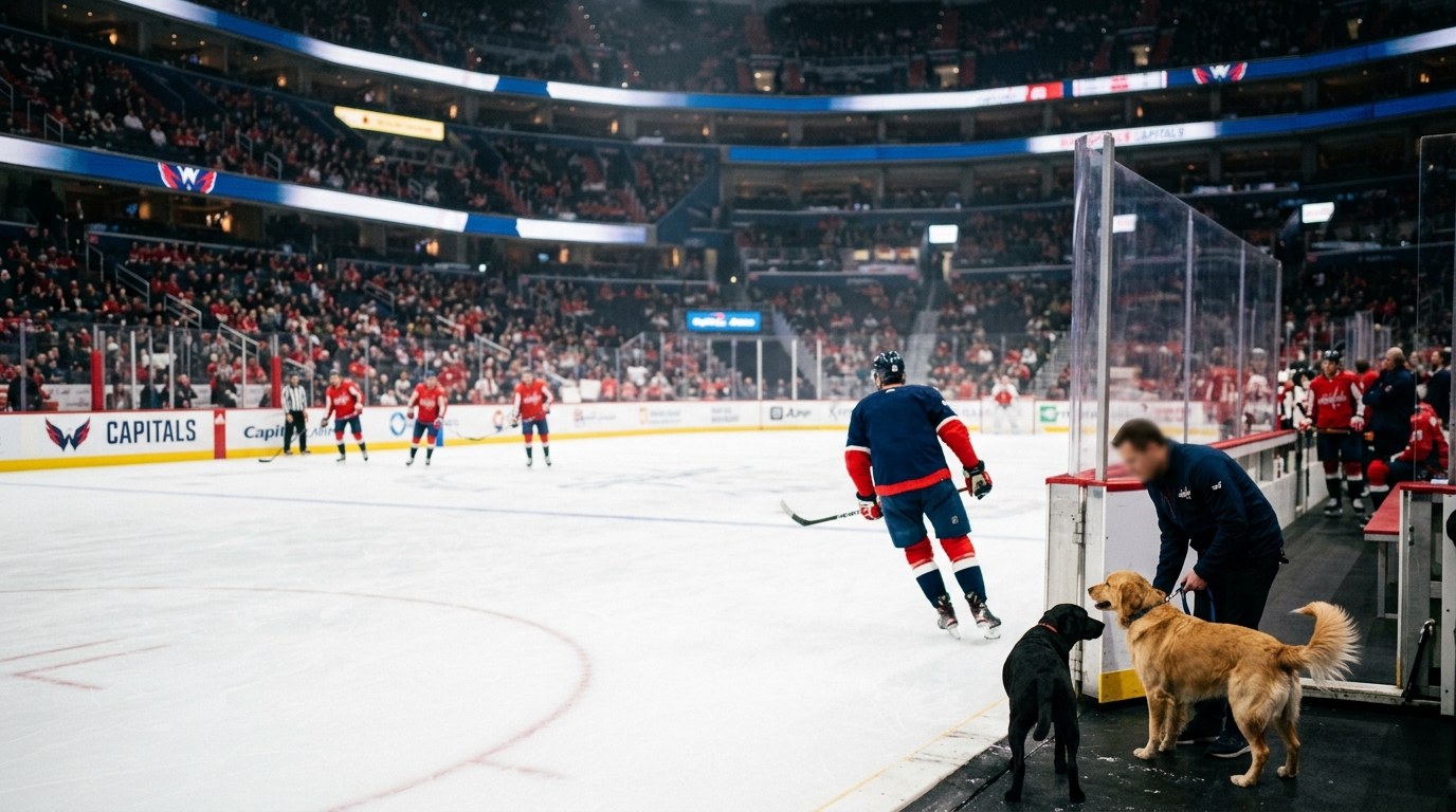 Pups and Pucks: Washington Capitals Team Up with Canines for Annual Calendar Shoot