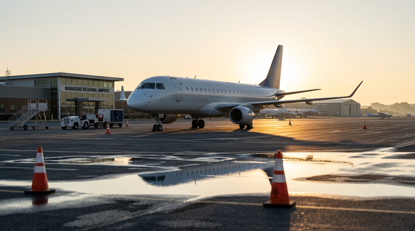 Manassas Washington Airport Eyes 2027 Launch, Aiming to Become DMV's Fourth Commercial Hub
