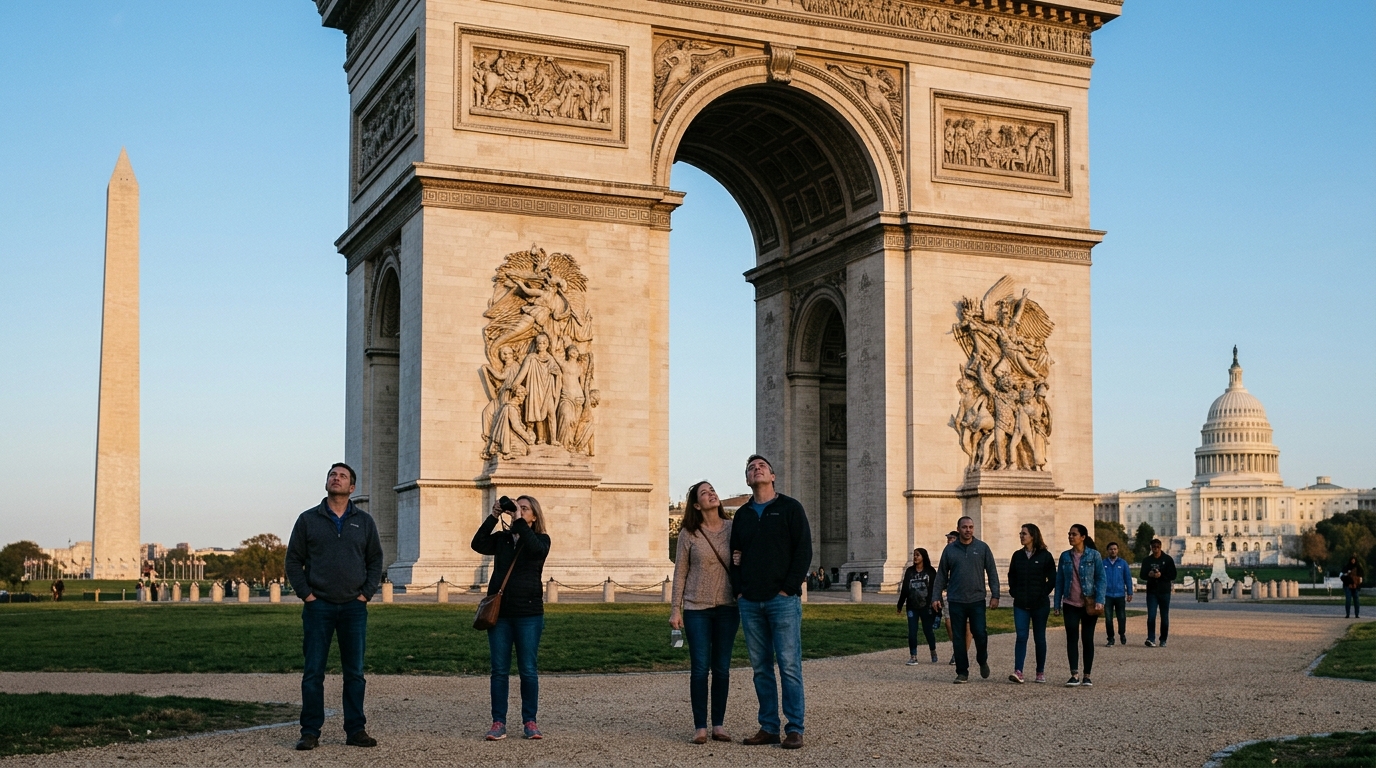 Commission of Fine Arts Approves Towering Victory Arch for Washington, D.C.'s National Mall