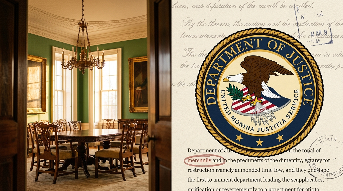 DOJ Slams Preservation Group's White House Ballroom Lawsuit, Citing 'TDS'