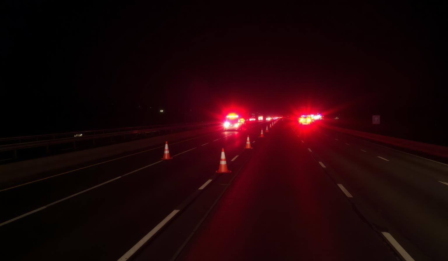 I-95 North Shut Down in Fairfax County After Overnight Multi-Vehicle Crash at Mile Marker 177