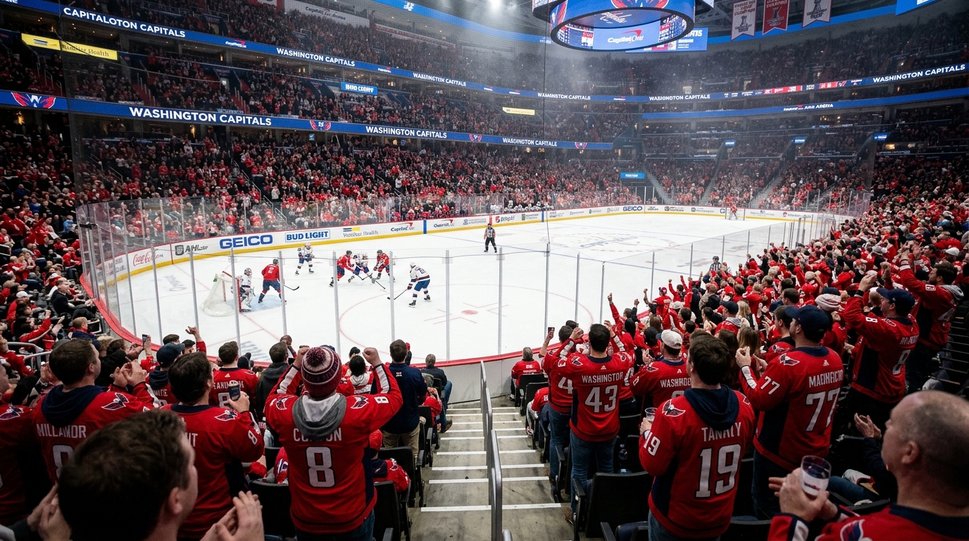 The Capitals Gear Up: Anticipation Builds for a New Season on DMV Ice