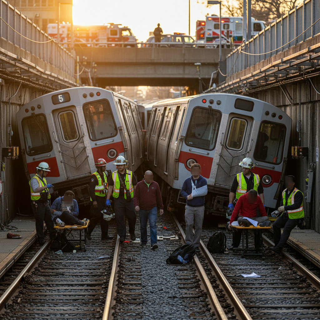 Metro Train Collision Injures 11 Riders in DMV Area