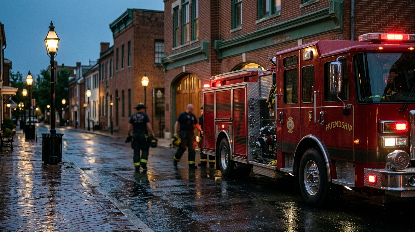 Alexandria's Historic Friendship Firehouse Faced Structural Woes in 1870
