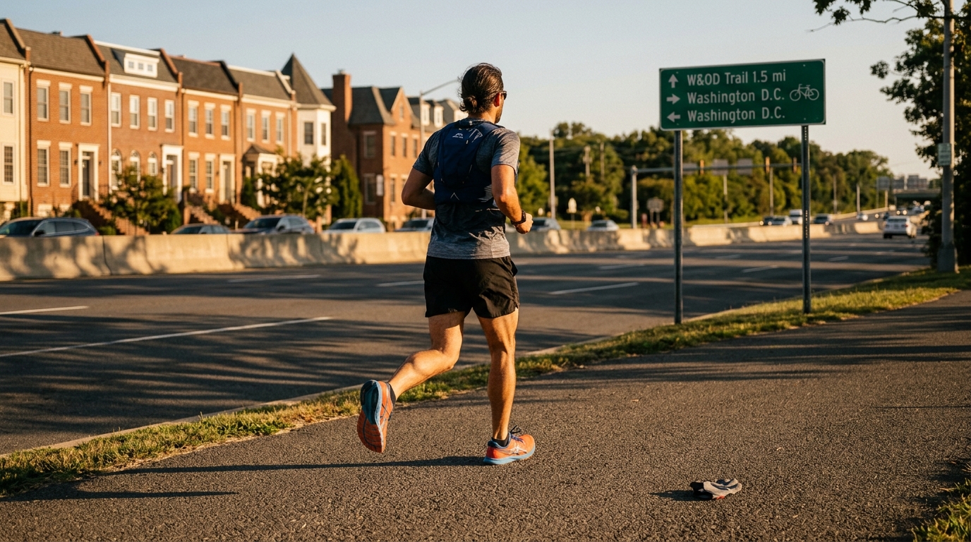Northern Virginia Triathlete Embarks on 2,000-Mile Charity Run Through Arlington After Doping Scandal