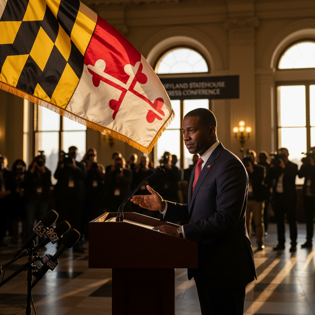 Governor Wes Moore's "Contradiction" Remark on Maryland Flag Draws Backlash, Prompts Clarification