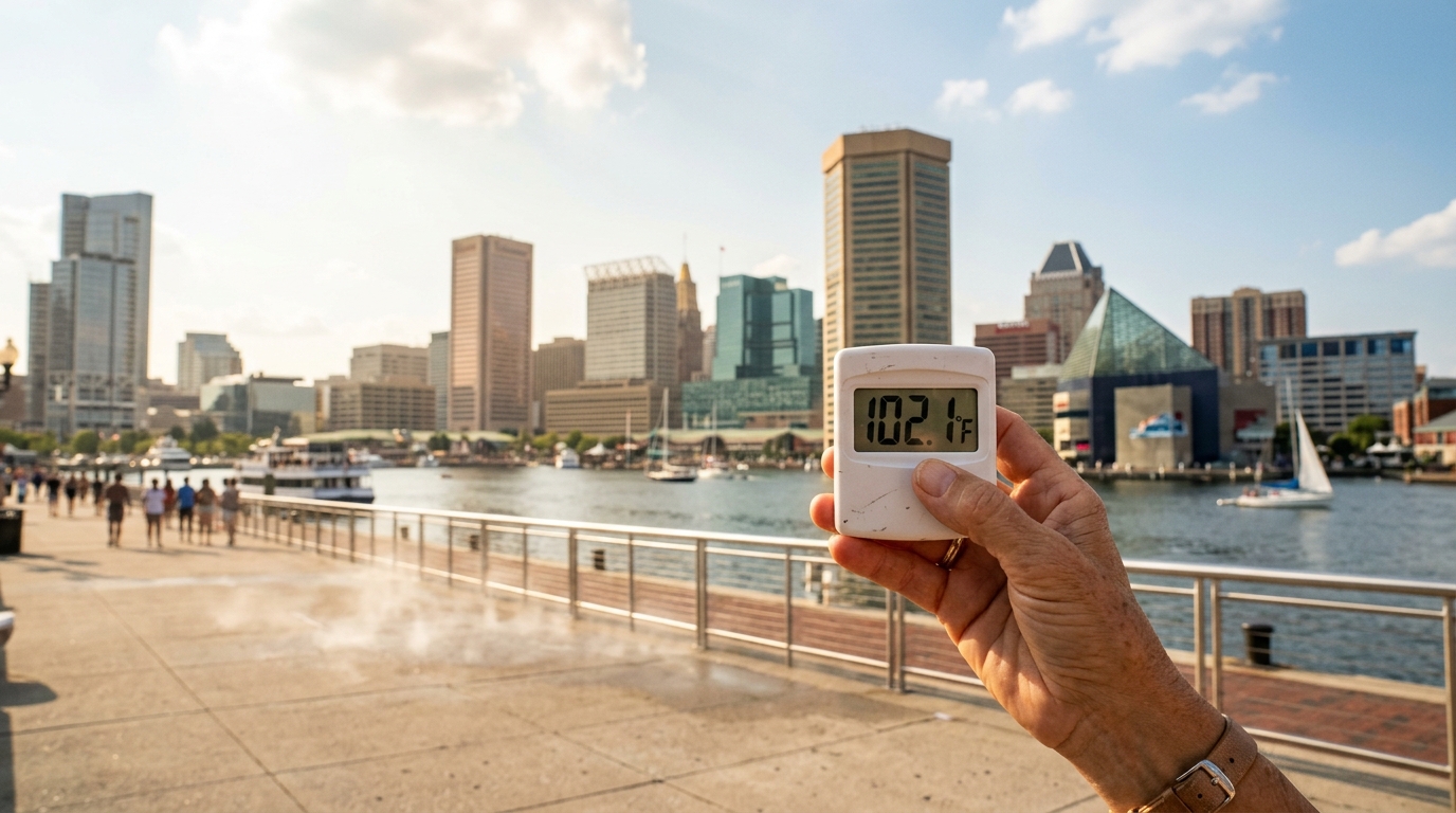 Baltimore Braces for Potential Record-Breaking Heat This Week
