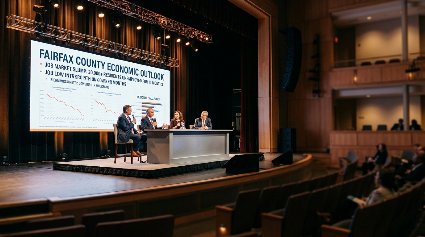 Fairfax County Job Market Shrinks for 10th Month, Sparking Concern at Regional Economic Forum