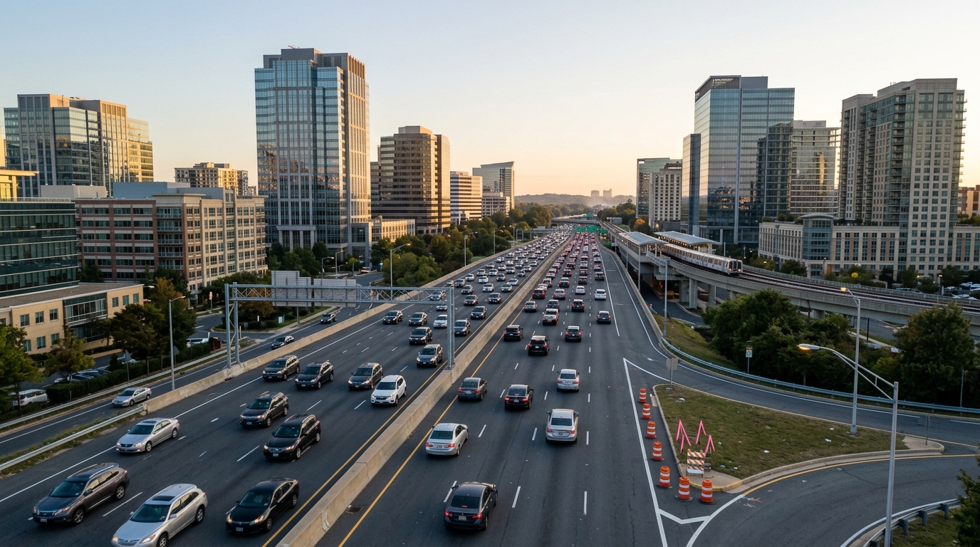 VDOT Kicks Off Plans to Widen Congested Route 7 in Tysons