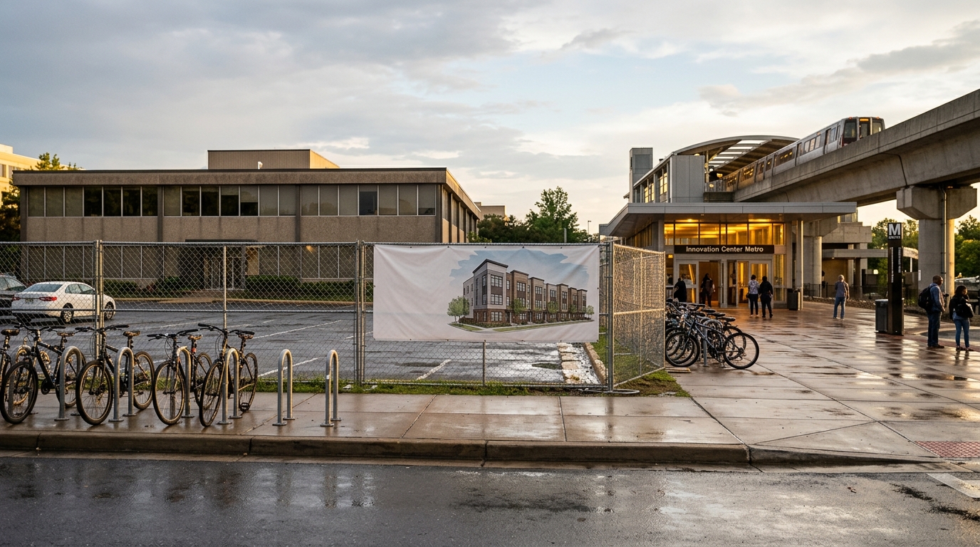 Fairfax County Board Approves New Townhouse Development Near Innovation Center Metro