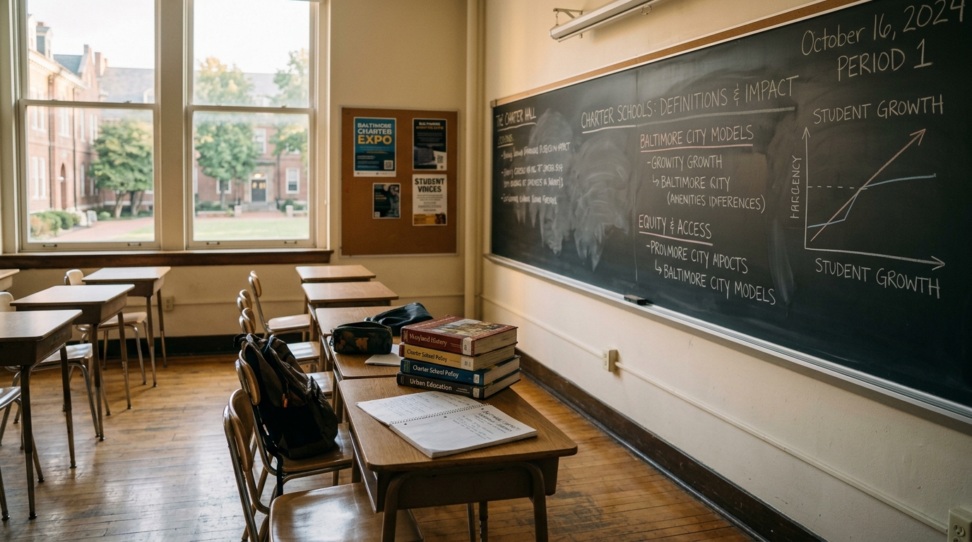 Baltimore Leads Maryland in Charter Schools: What Parents Need to Know About School Choice