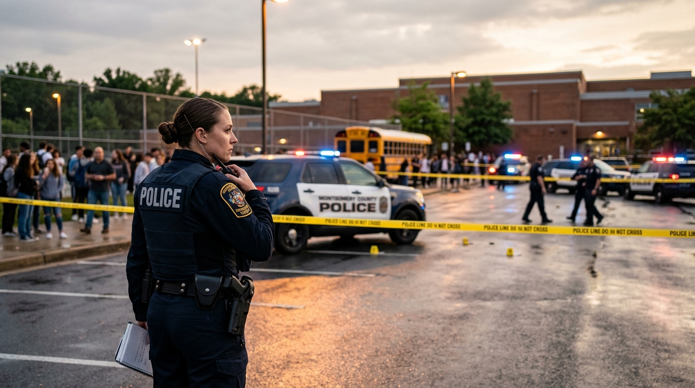 Boy Shot in High School Parking Lot Brawl in Silver Spring, Investigation Underway