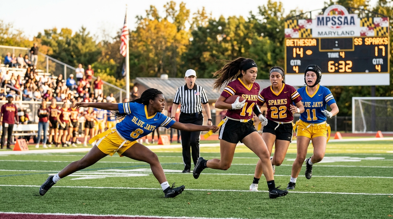 Maryland High Schools Greenlight Girls Flag Football, Backed by Years of Ravens Support