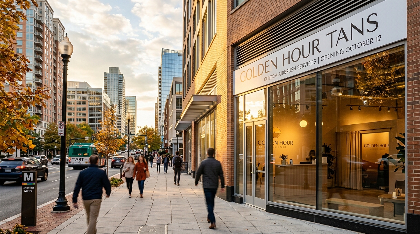 Golden Hour Tans Brings Custom Airbrush Services to Ballston This October
