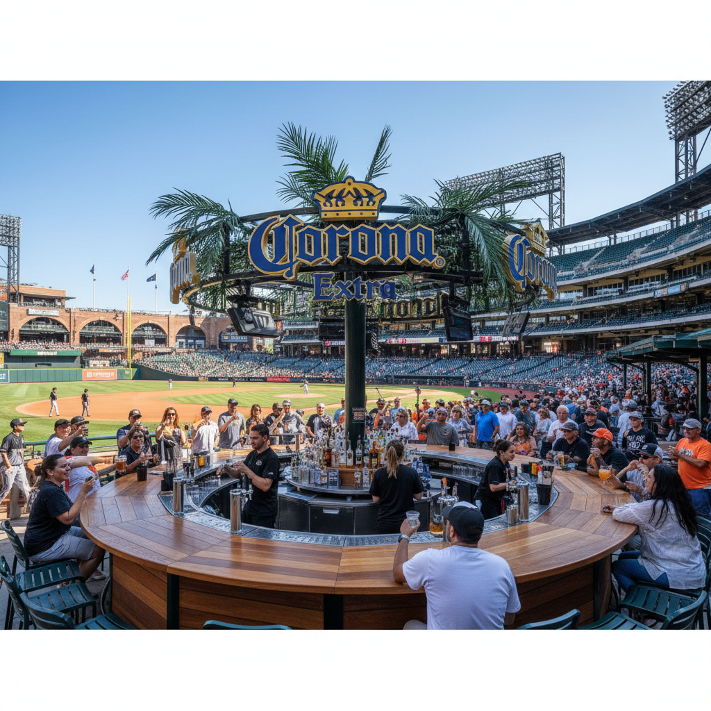 Orioles Unveil New Corona-Sponsored Bar at Oriole Park at Camden Yards