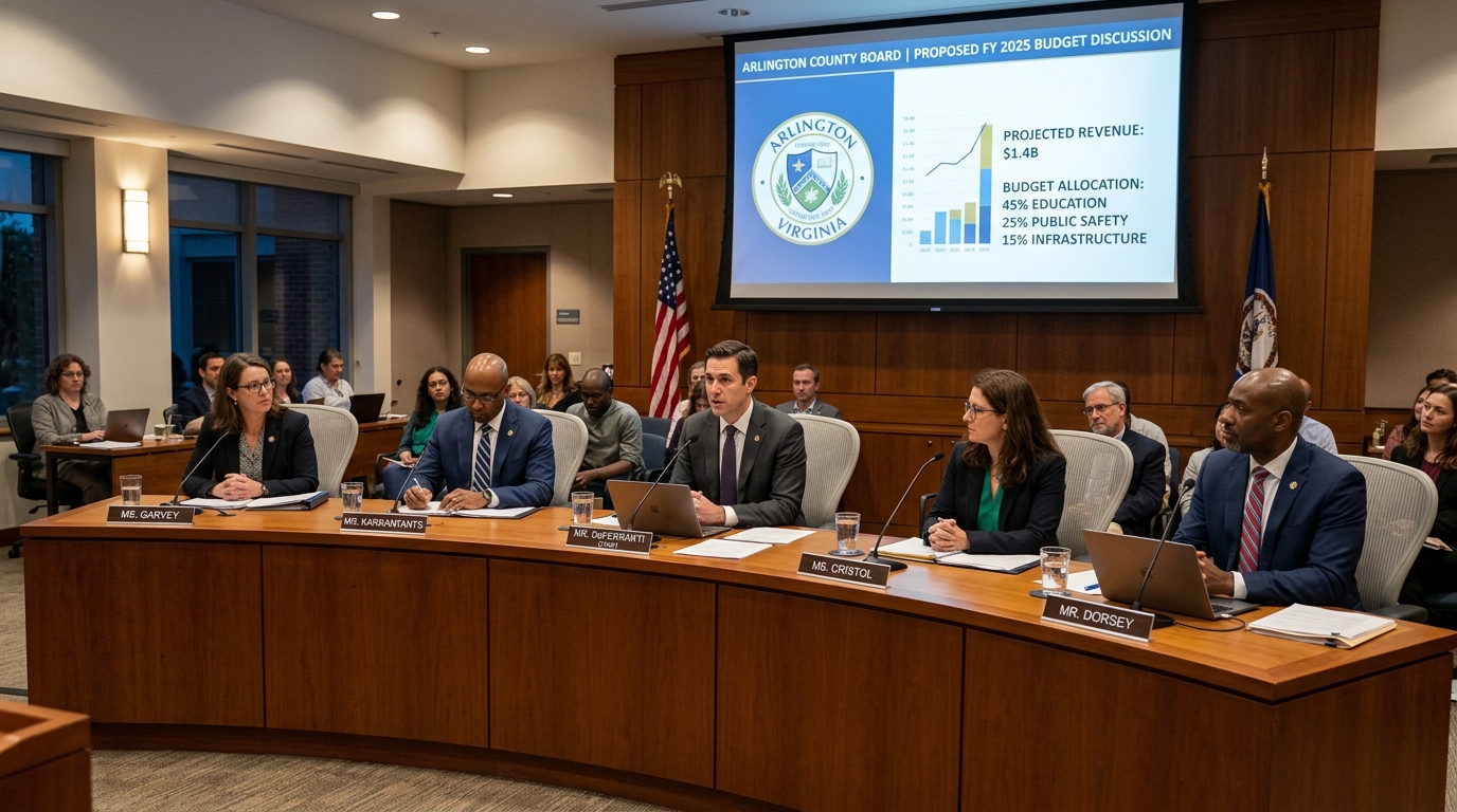 Arlington County Board Approves FY 2027 Budget with 2-Cent Real Estate Tax Hike