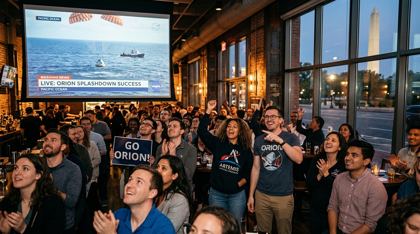 DC Residents Eager for Artemis II Splashdown: Where to Watch History Unfold