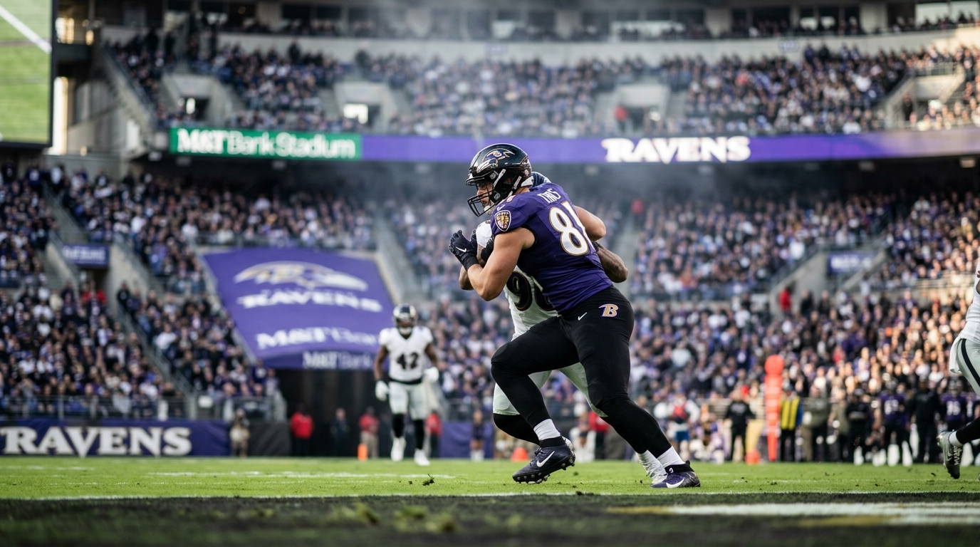 Ravens Reportedly Lose Key Blocker Durham Smythe for the Season to Achilles Tear