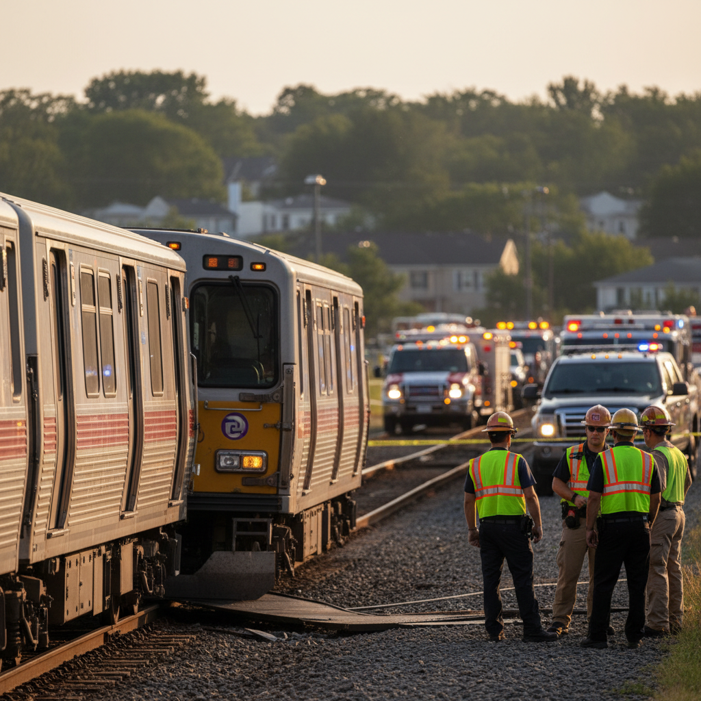 11 Injured After Work Vehicle Strikes Stationary Metro Train in DMV Region