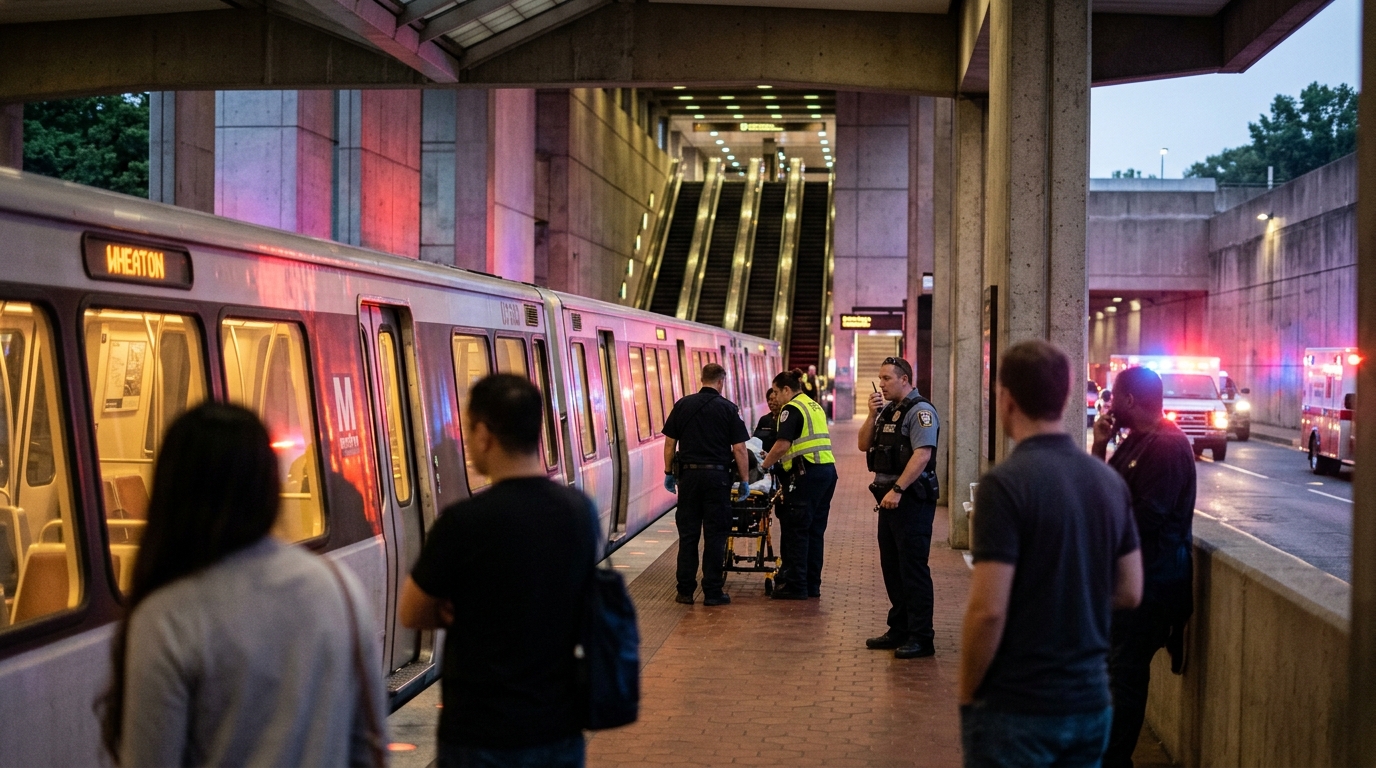 Three Hospitalized After Overdose Incident Shuts Down Part of Wheaton Metro Station