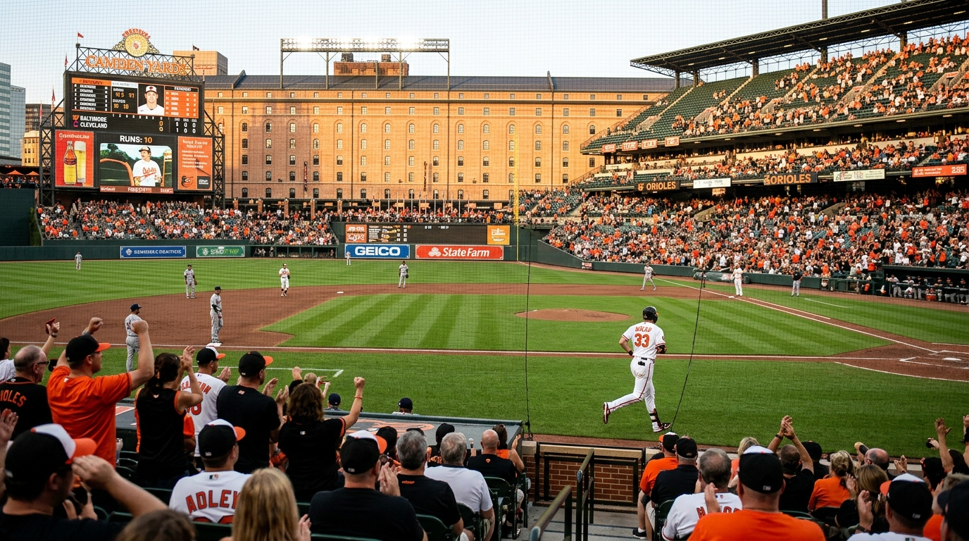 Orioles Secure Series Win Against Guardians with Explosive 8-Run Inning