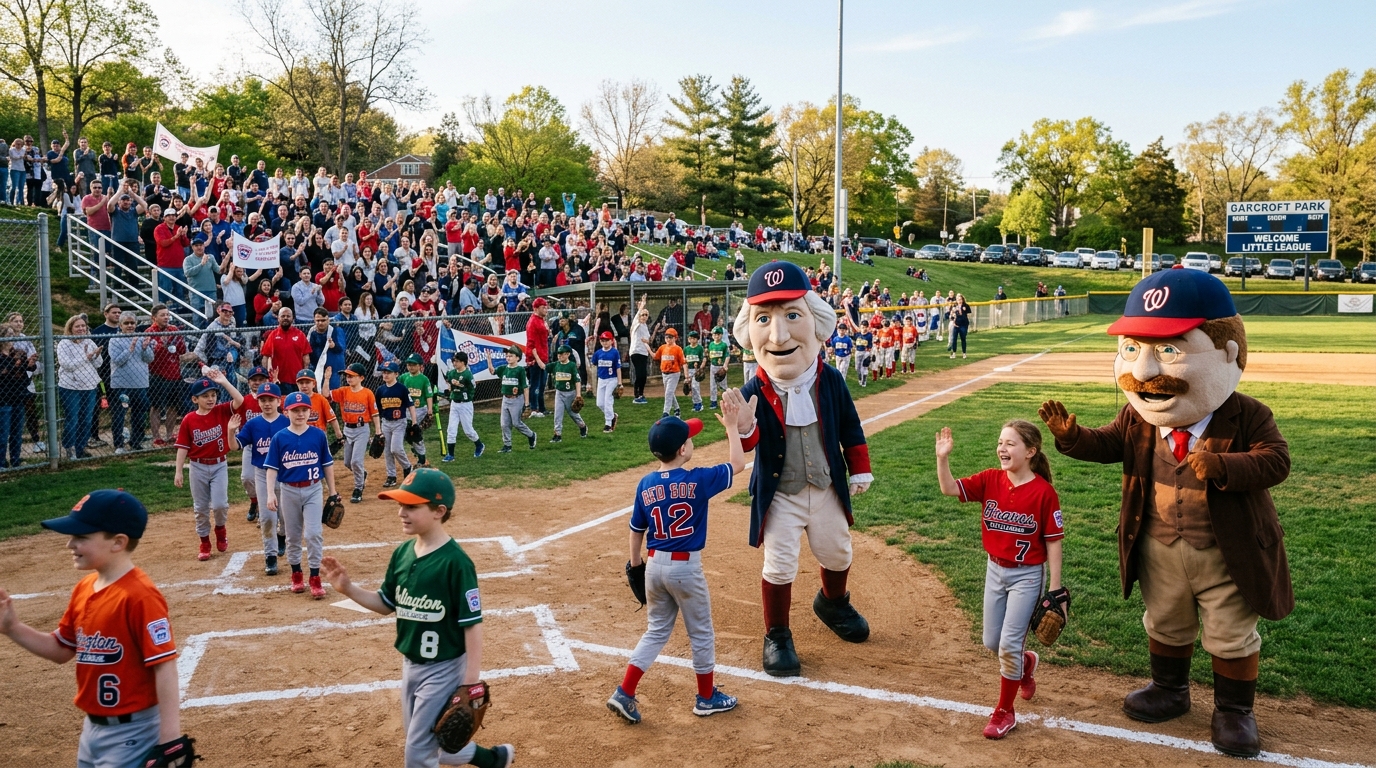 Arlington Little League Celebrates 40 Years of Youth Baseball at Barcroft Park Opening Day