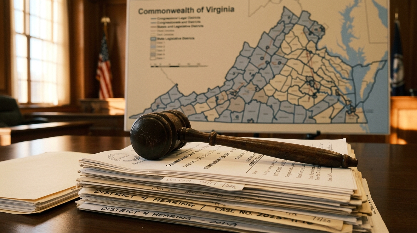 Virginia Attorney General Appeals Injunction Blocking Redistricting Referendum Certification