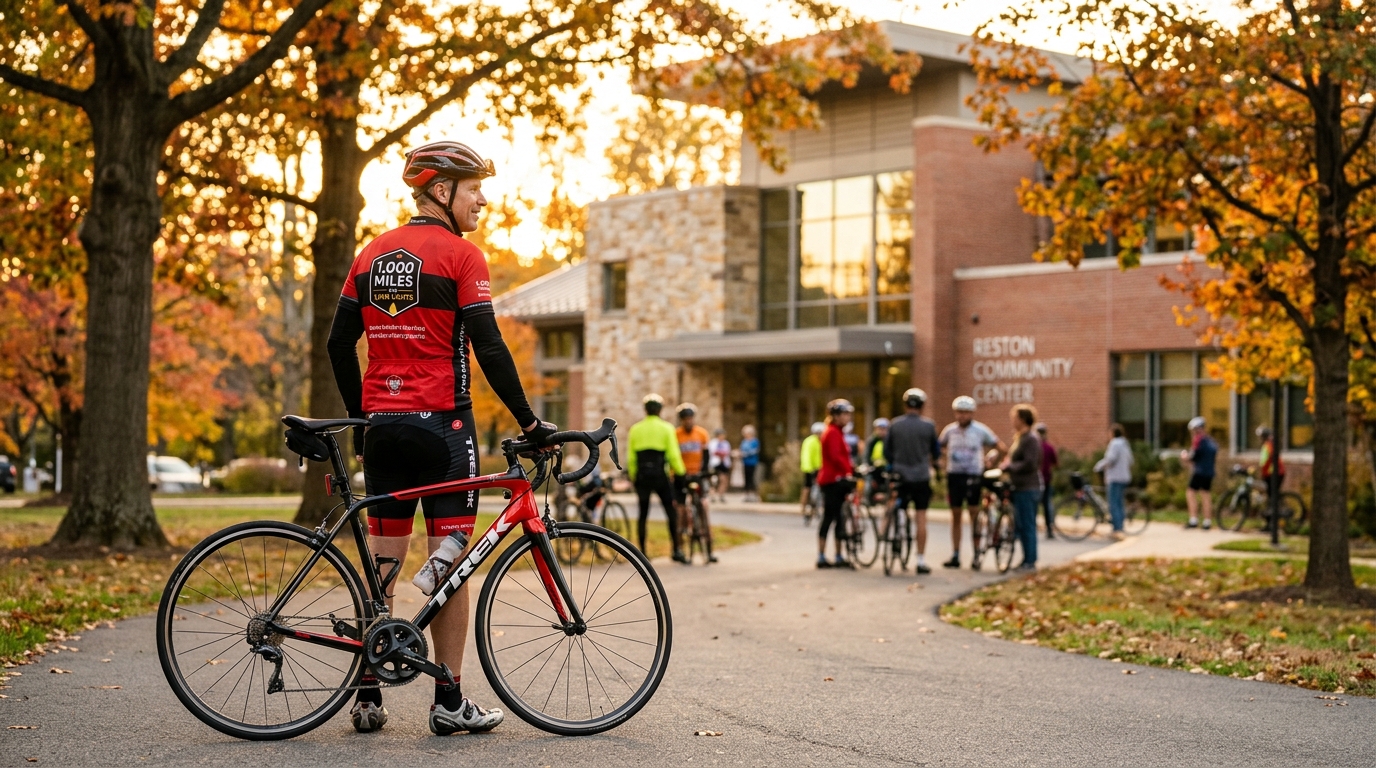 Reston Cyclist Conquers 1,000 Miles for Charity in Inspiring Feat