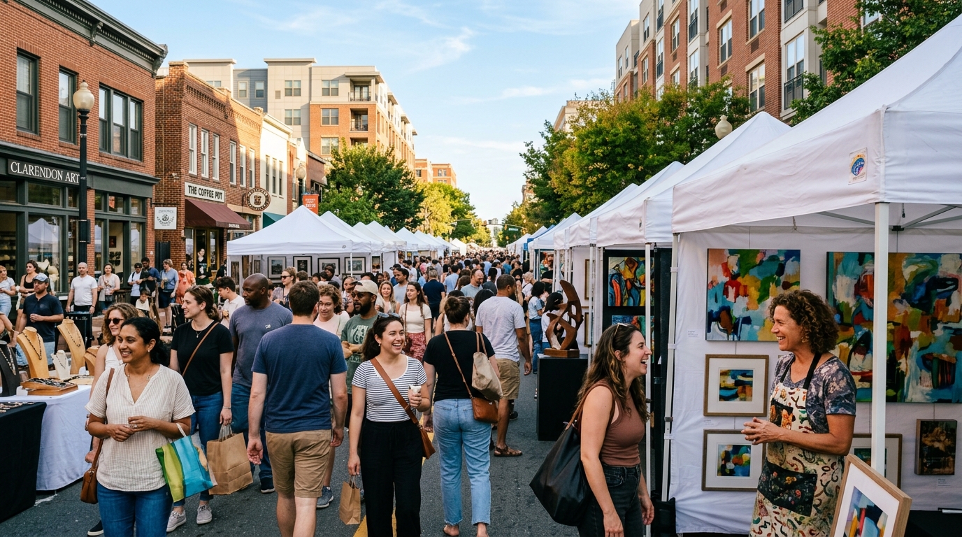 Clarendon Gears Up for 12th Annual Arlington Festival of the Arts: A Weekend of Art and Craftsmanship