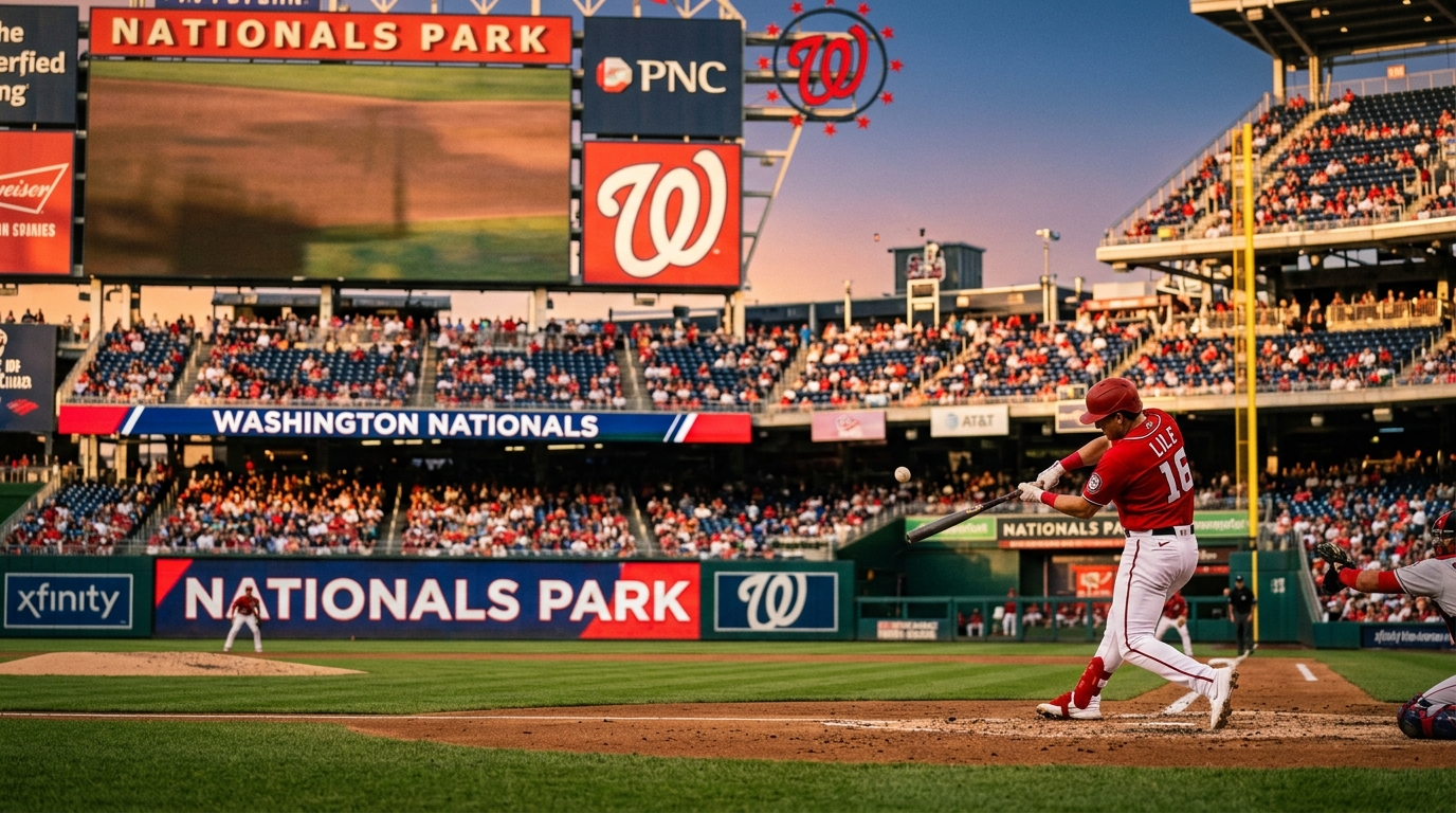 Daylen Lile's Home Run Fuels Nationals to 7-1 Victory, Splitting Series with Rockies