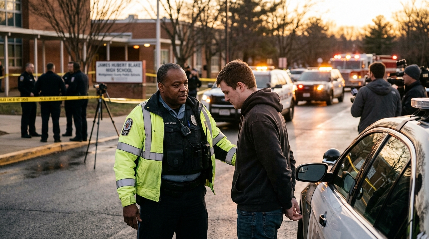 Teen Shot During Fight at Blake High School, 19-Year-Old Charged in Montgomery County