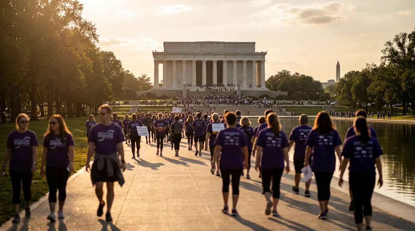 Thousands to Gather on National Mall for 19th Annual D.C. Out of the Darkness Walk