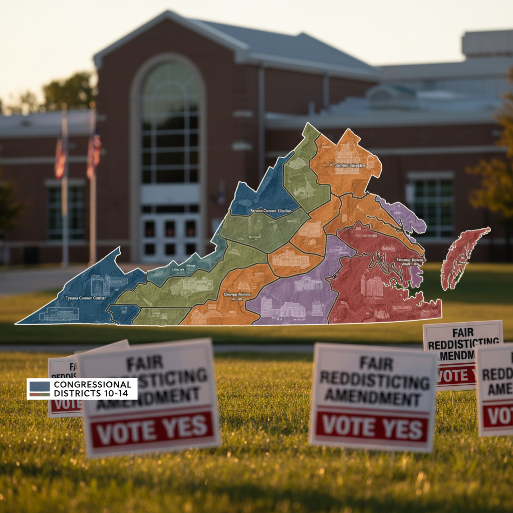 Fairfax County Poised for Five Congressional Districts After Redistricting Amendment Passes