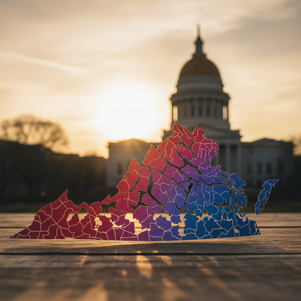 Virginia's Governor Engages Debate on Gerrymandering's Future in U.S. Politics