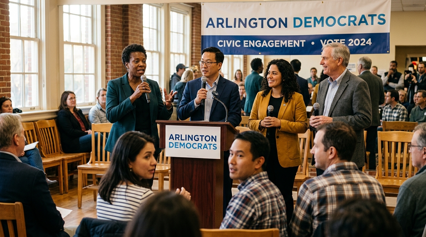 Arlington Democrats Hear Pitches from Contenders for Virginia's Redrawn 7th Congressional District