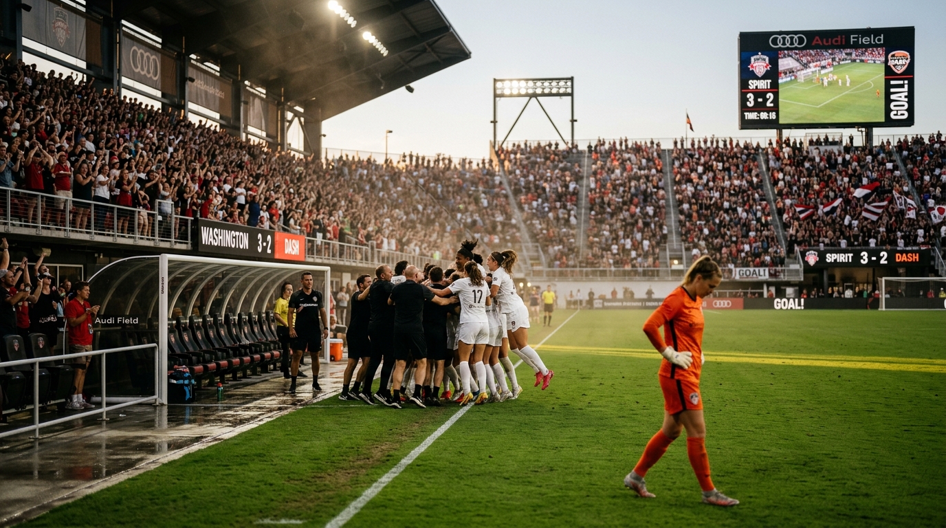 Clara Luvanga's Historic Late Goal Lifts Washington Spirit to Thrilling 3-2 Victory