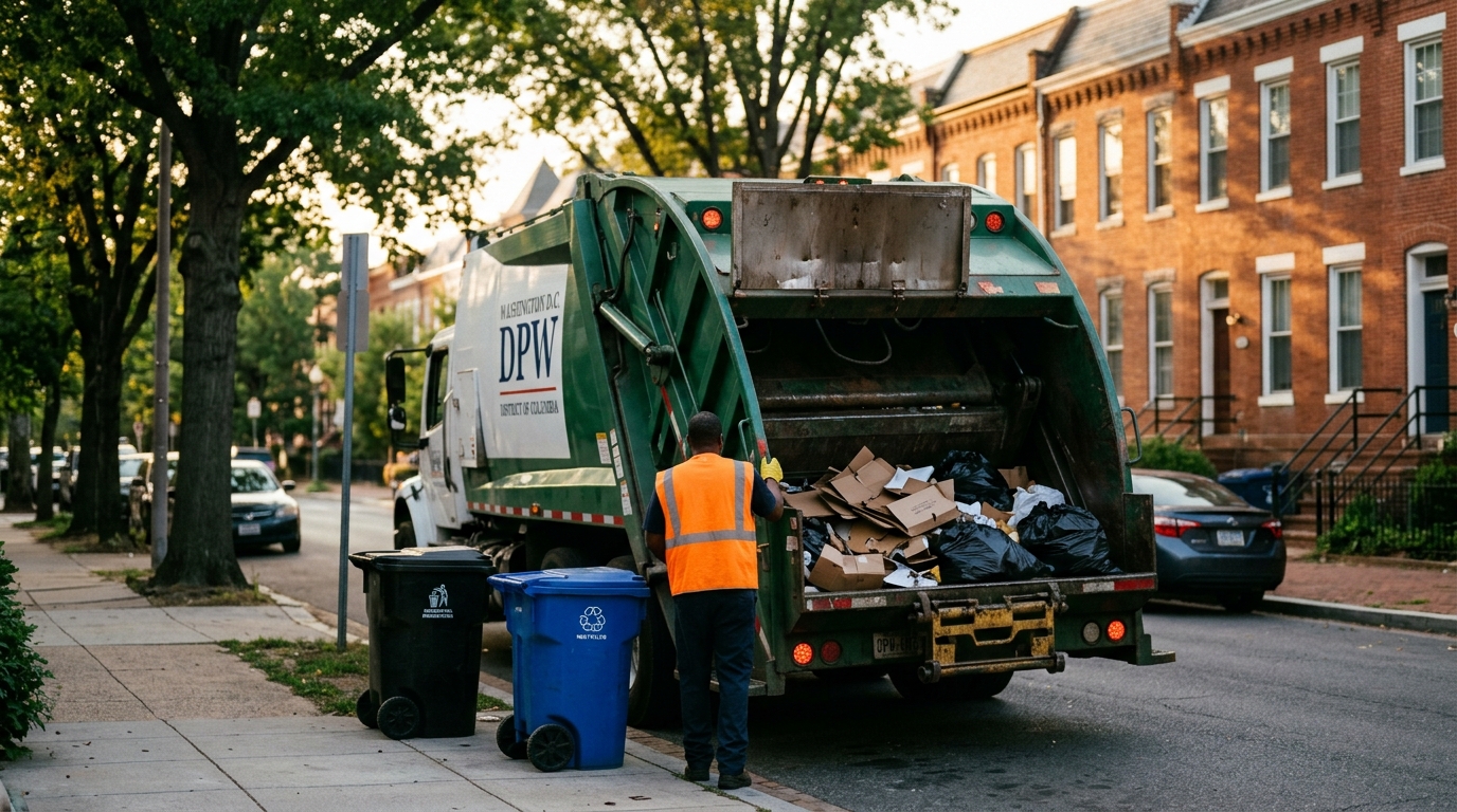 DC Residents Question Recycling Program as Trucks Seen Mixing Waste Streams