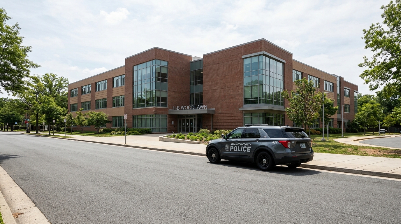 Arlington Police Investigate Possible Armed Robbery Near H-B Woodlawn Campus
