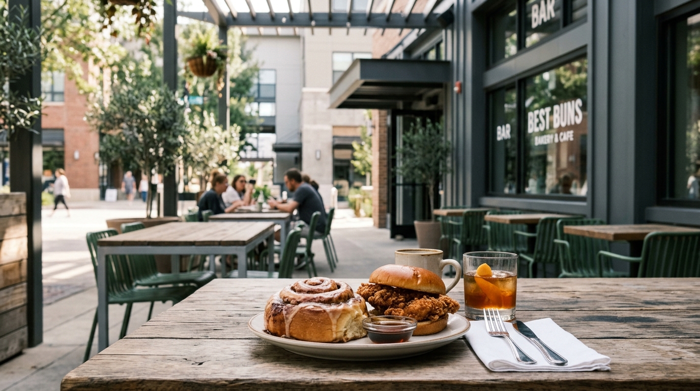Best Buns Brings All-Day Breakfast and Full Bar to Falls Church's West Falls Area