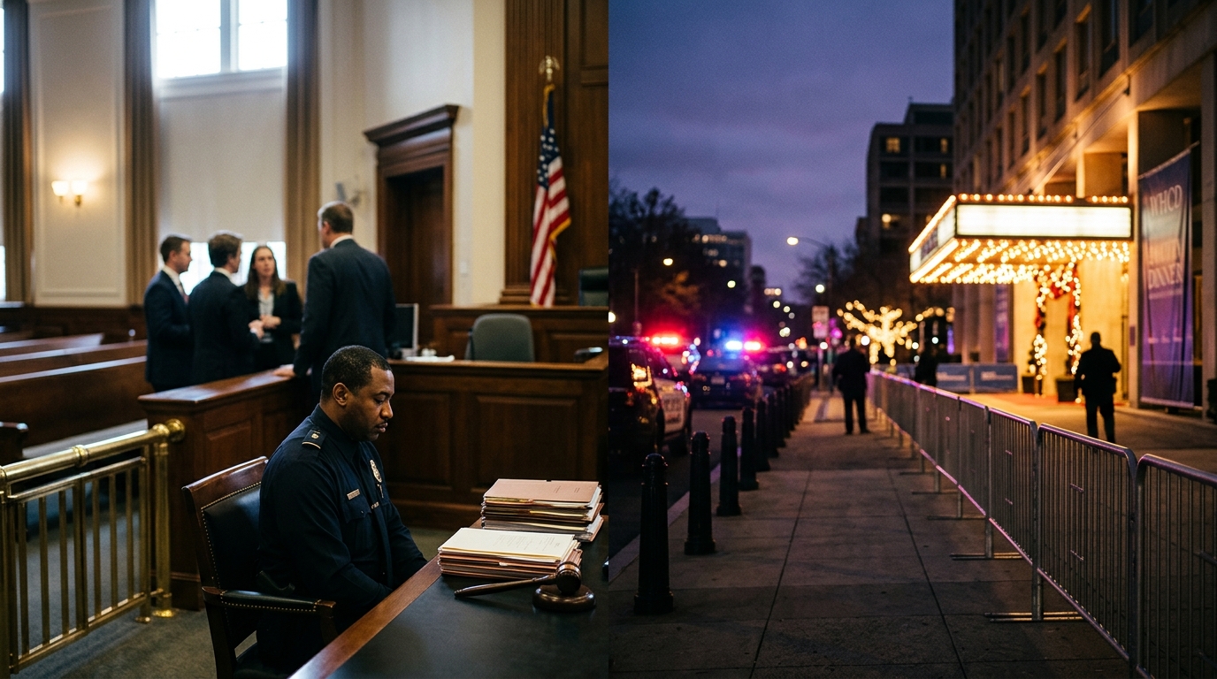 WHCD Suspect Agrees to Remain Detained Following Washington D.C. Incident