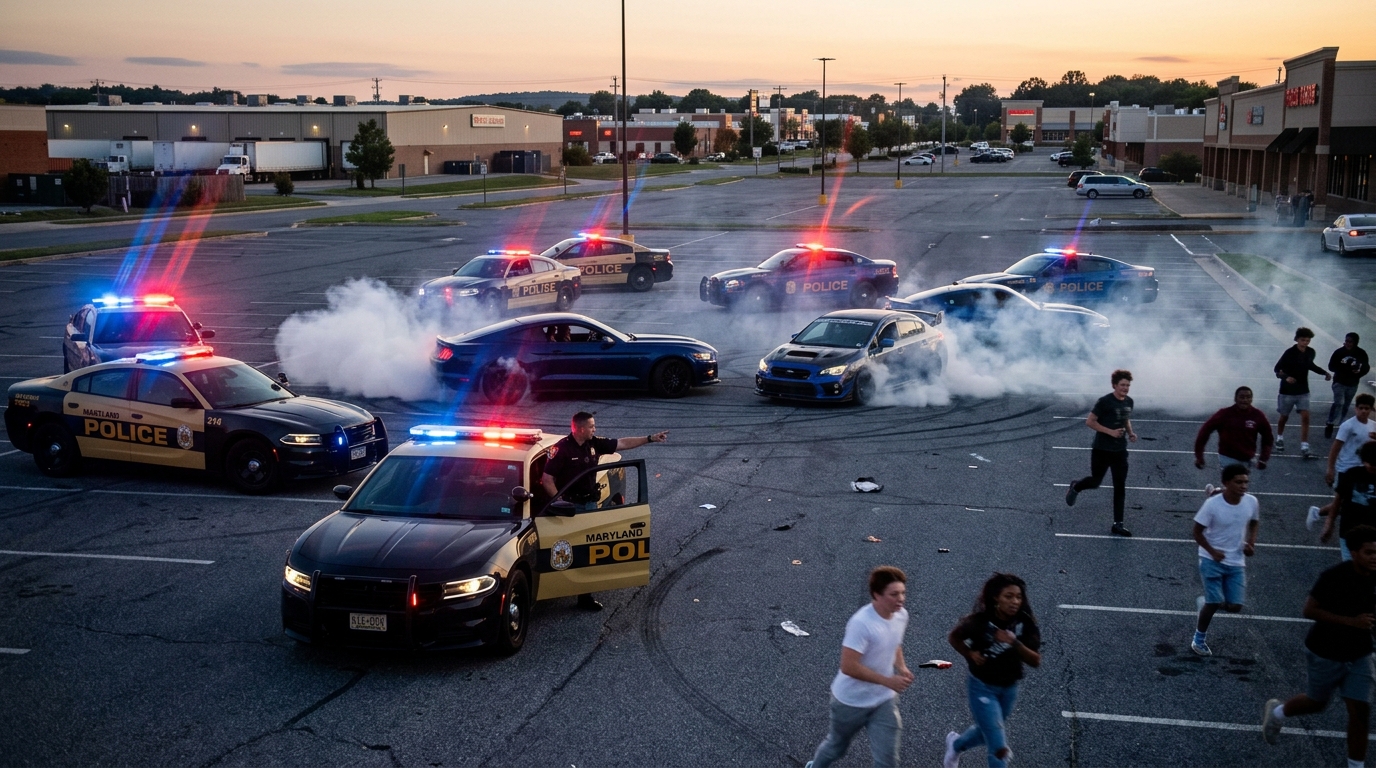 Maryland Police Sound Alarm Over Escalating Violence at Illegal Car Rallies